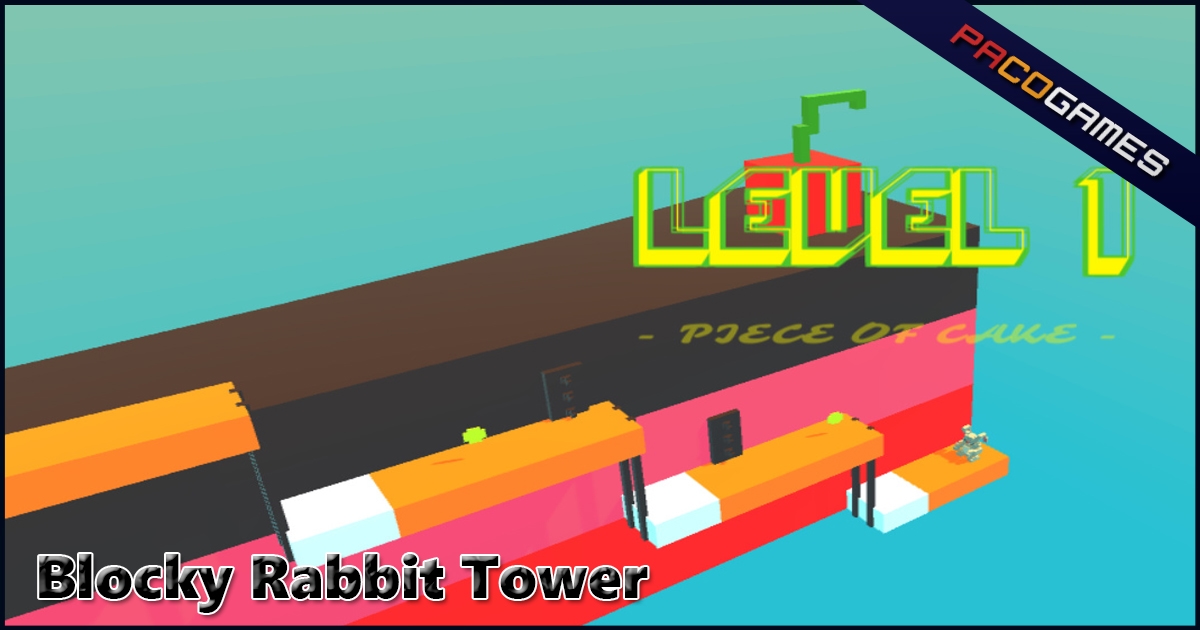 Blocky Rabbit Tower