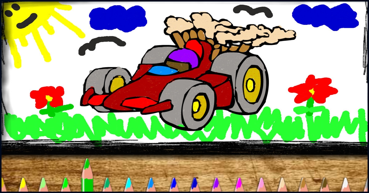 BTS Cars Coloring Book