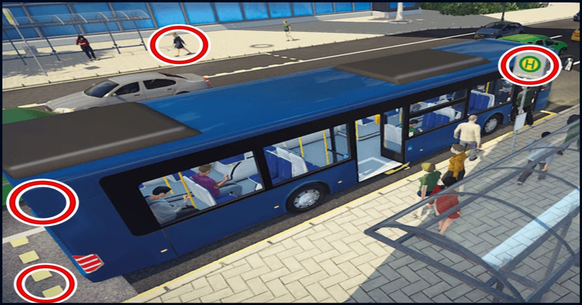 Bus Find the Differences