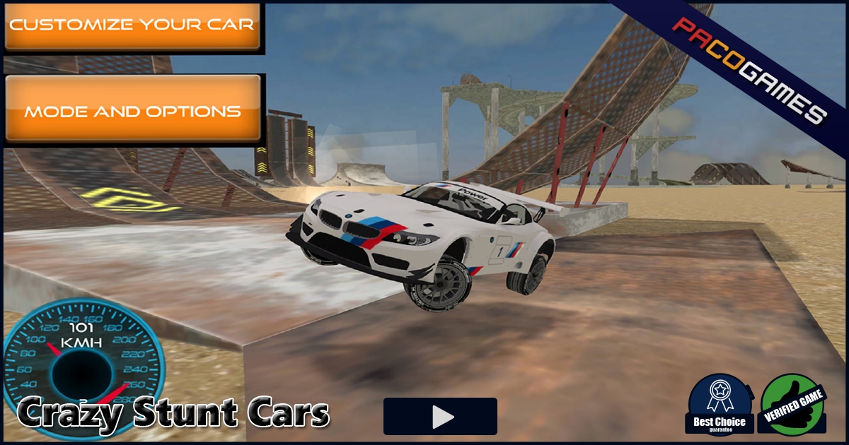 Crazy Stunt Cars