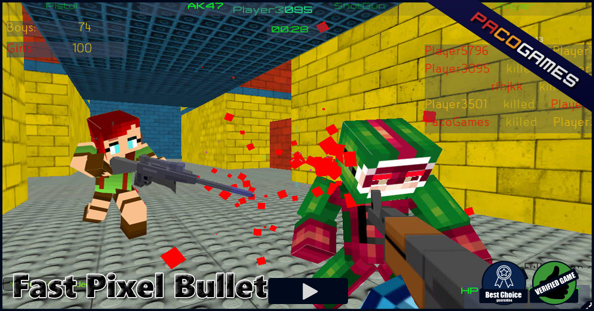 Fast Pixel Bullet