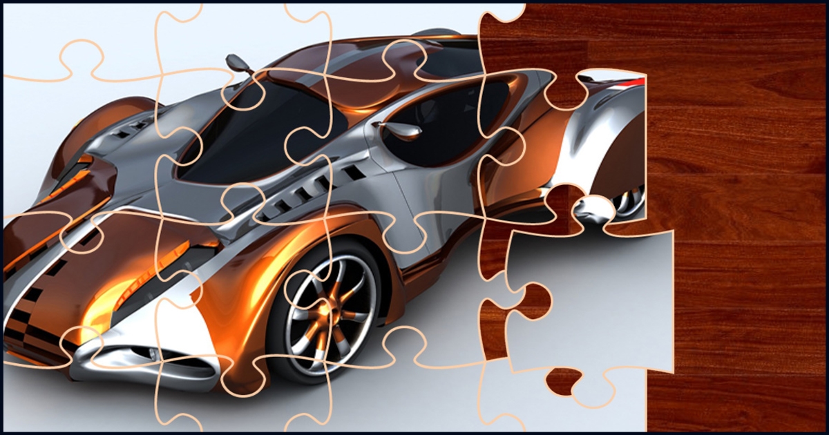 Futuristic Cars Puzzle