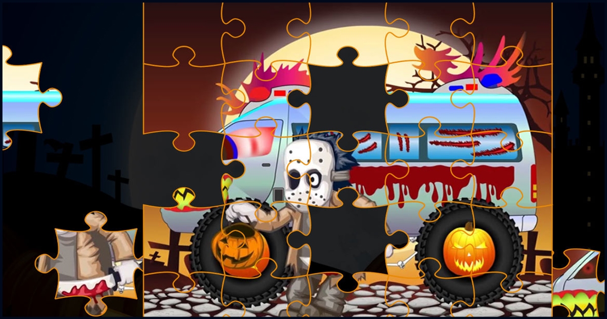 Halloween Truck Jigsaw