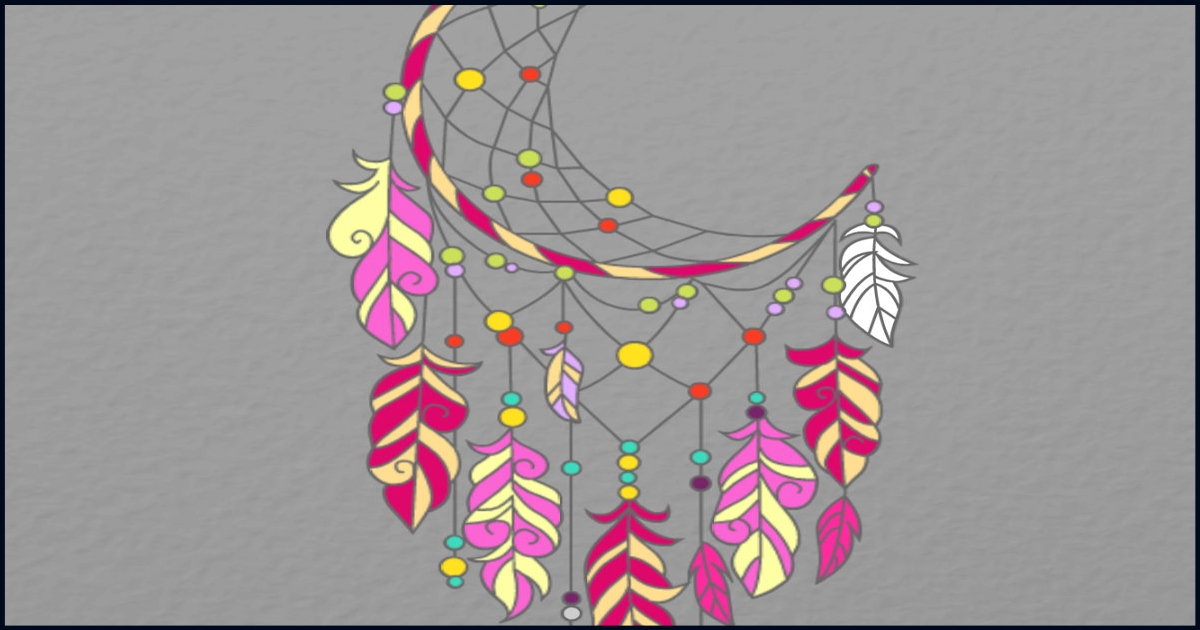 Miraculous Dream Catcher Coloring Book