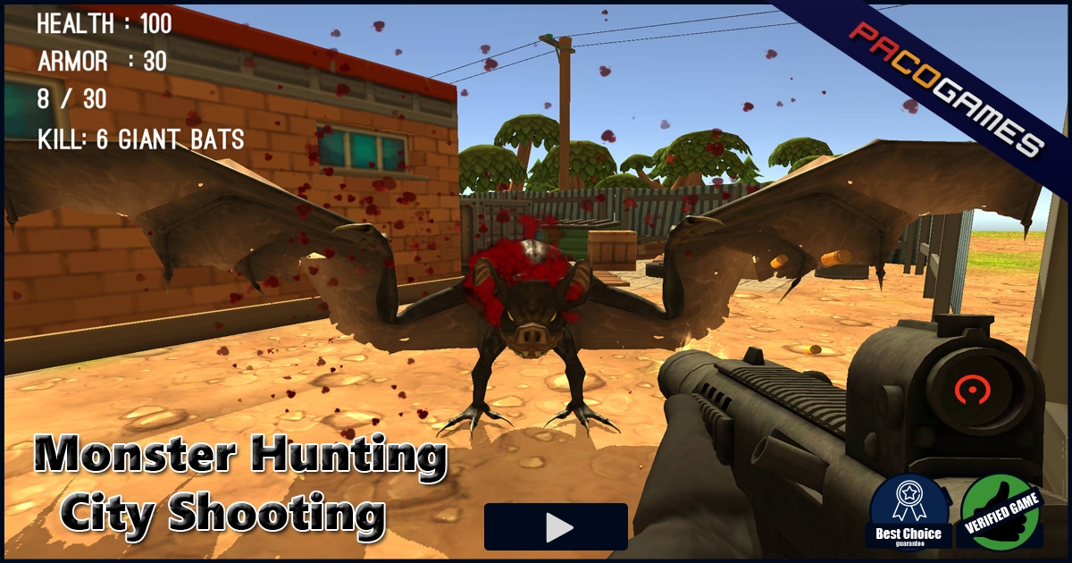Monster Hunting City Shooting