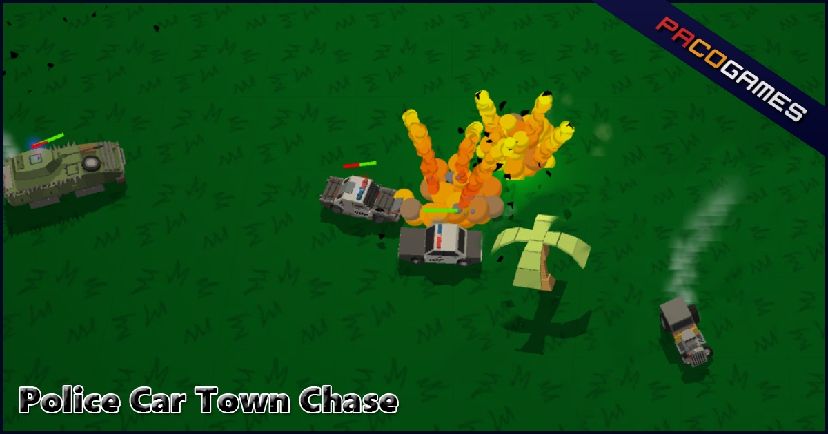 Police Car Town Chase