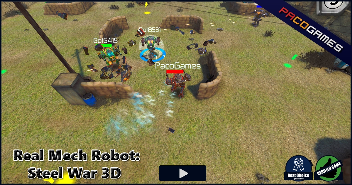 Real Mech Robot - Steel War 3D