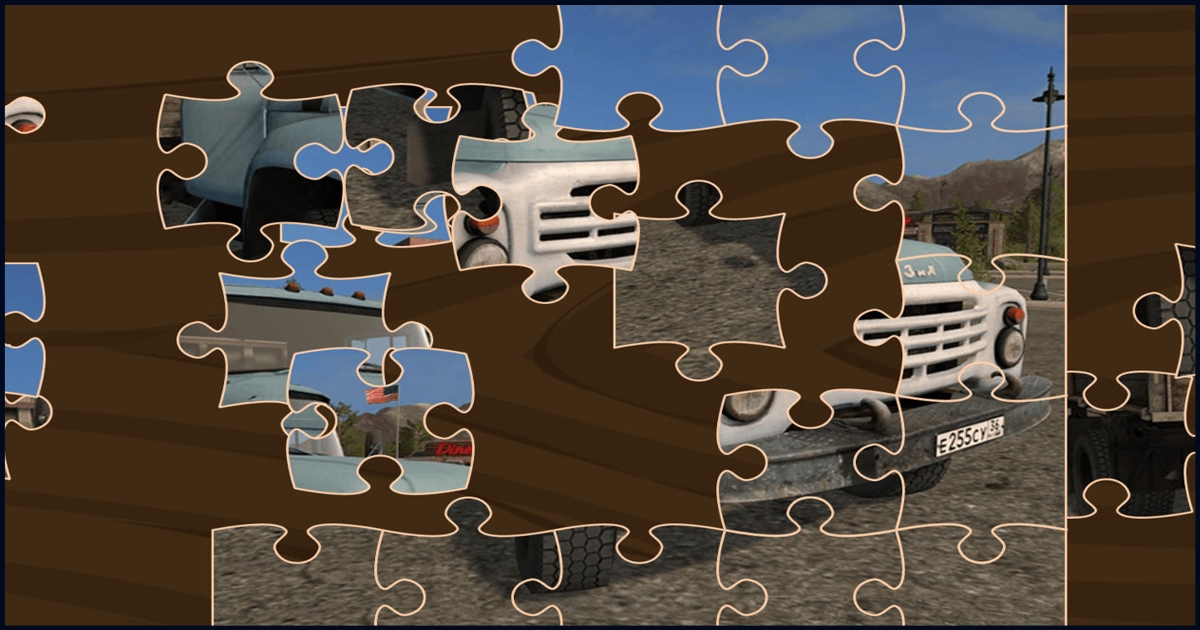 Russian Trucks Jigsaw