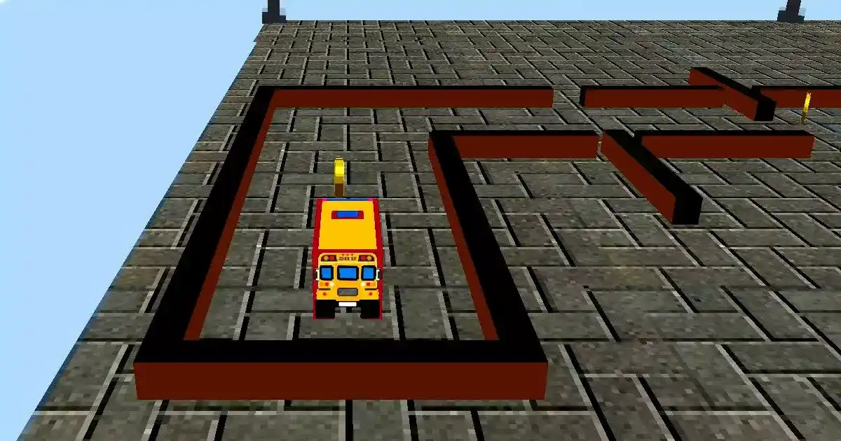 School Bus 3D Parking